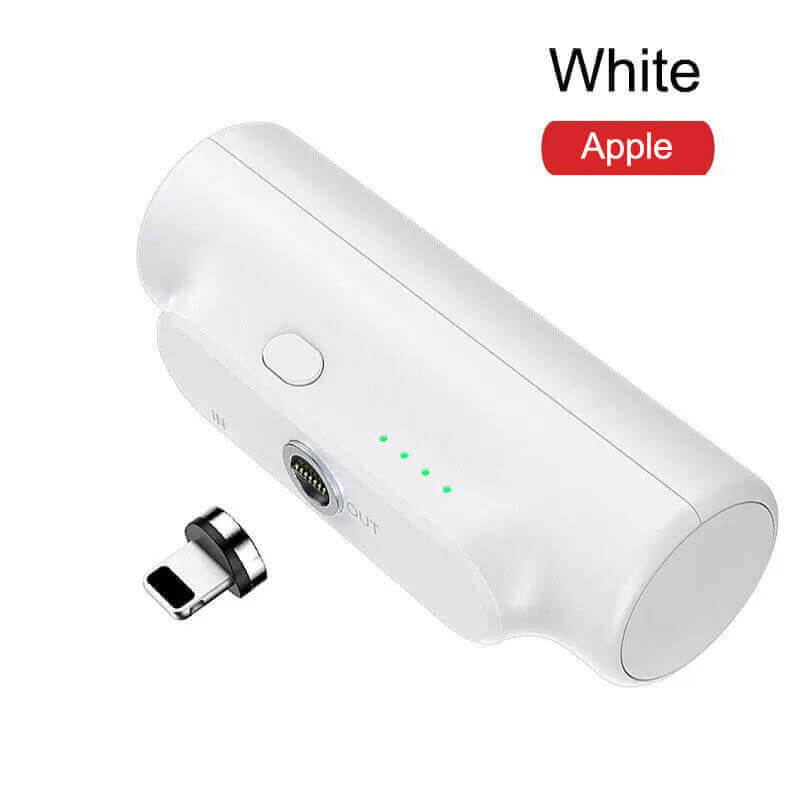 3000mAh Magnetic 3-in-1 Mini Power Bank for iPhone/Android/Micro-USB