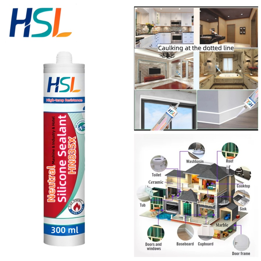 Premium Eco-Friendly Silicone Sealant for Weatherproofing and Glass Protection