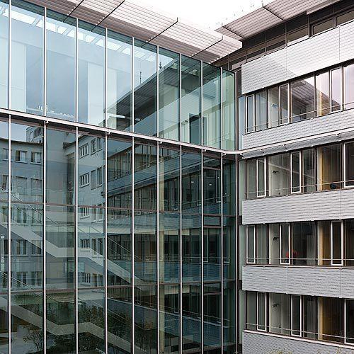 Modern Curtain Wall Cladding Exterior Decorative Building Facades Fireproof Aluminum