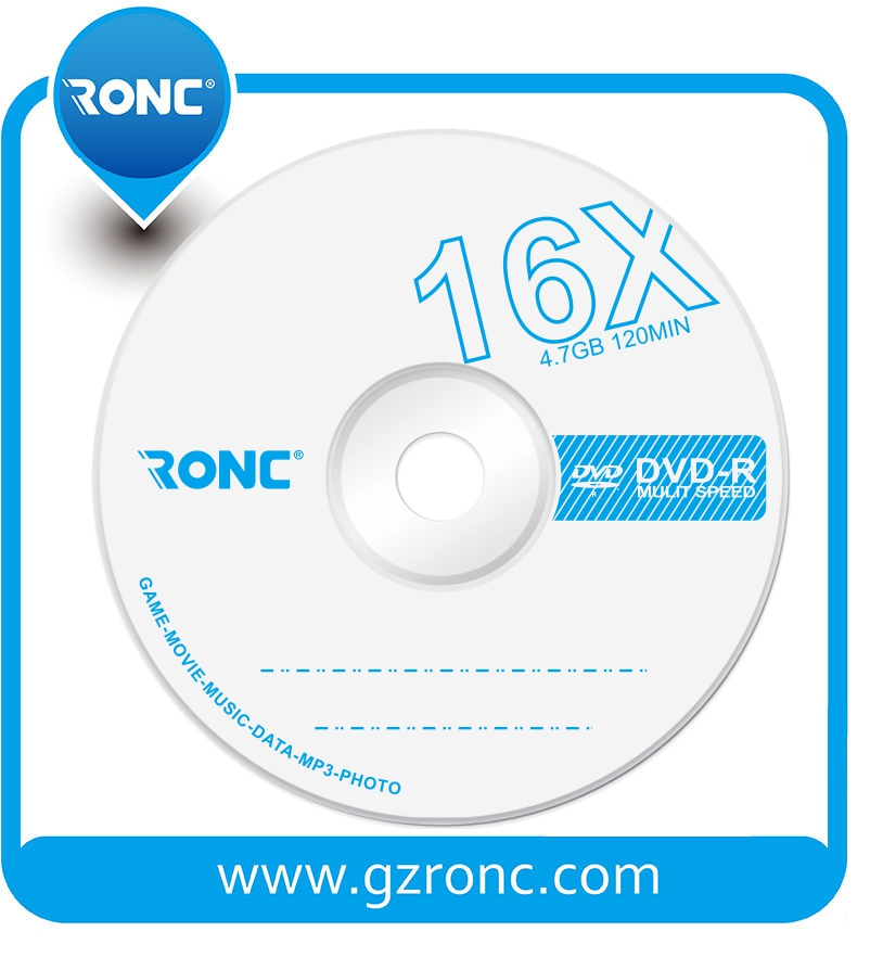 Чистые DVD-диски 4.7GB Ronc, оптом