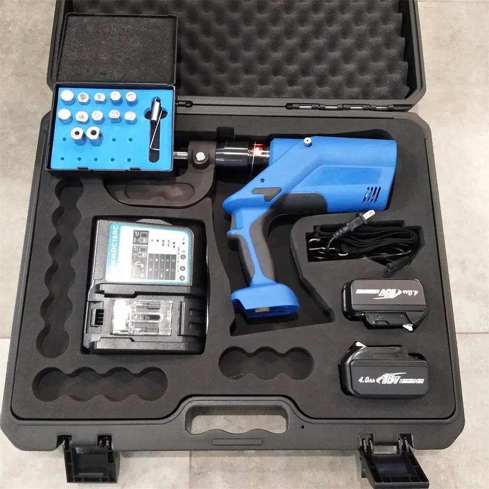 Battery Power Portable Hand Held Pressure Adjustable Self-Piercing Riveting Gun