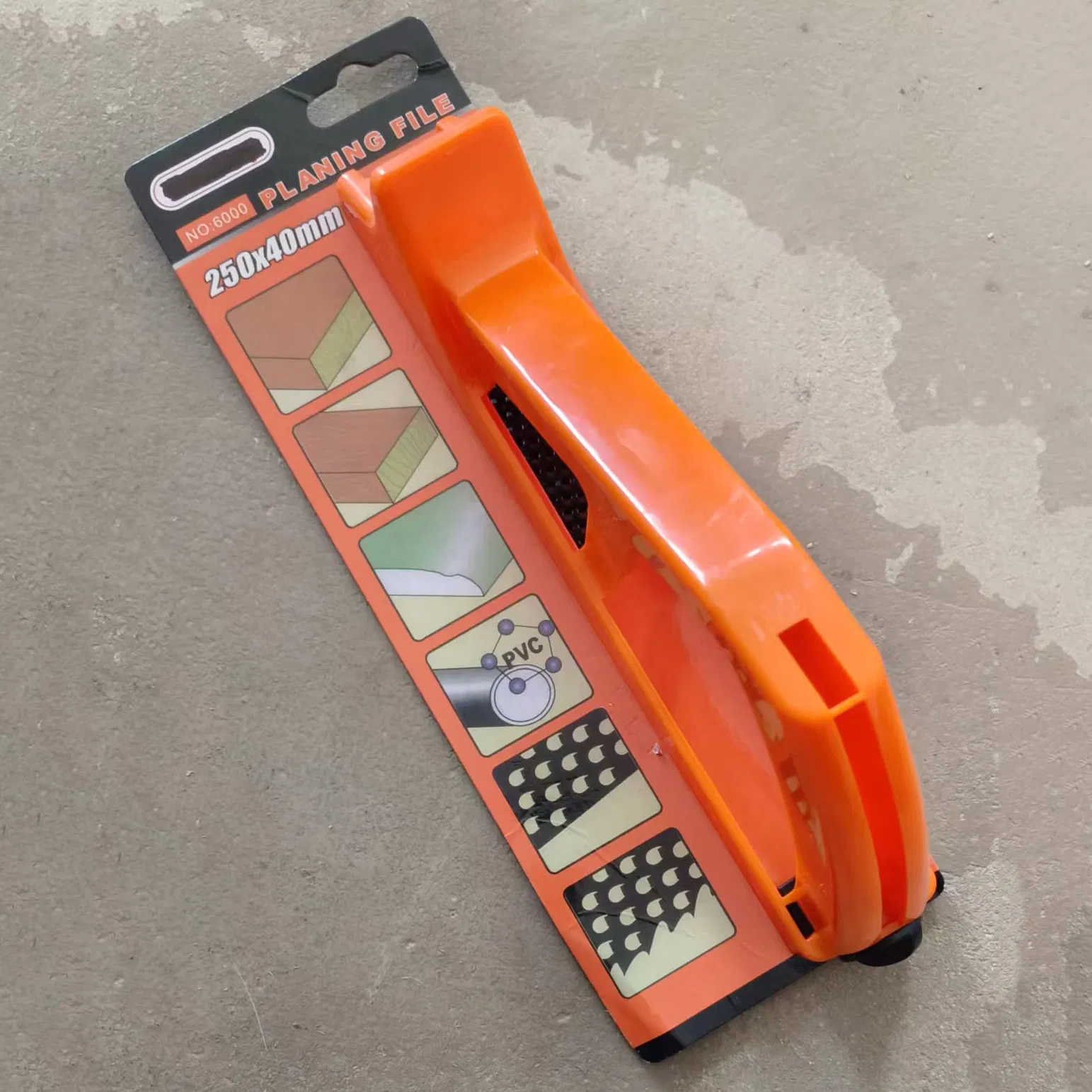 Напильник плоский 250x40 мм с ручкой ABS