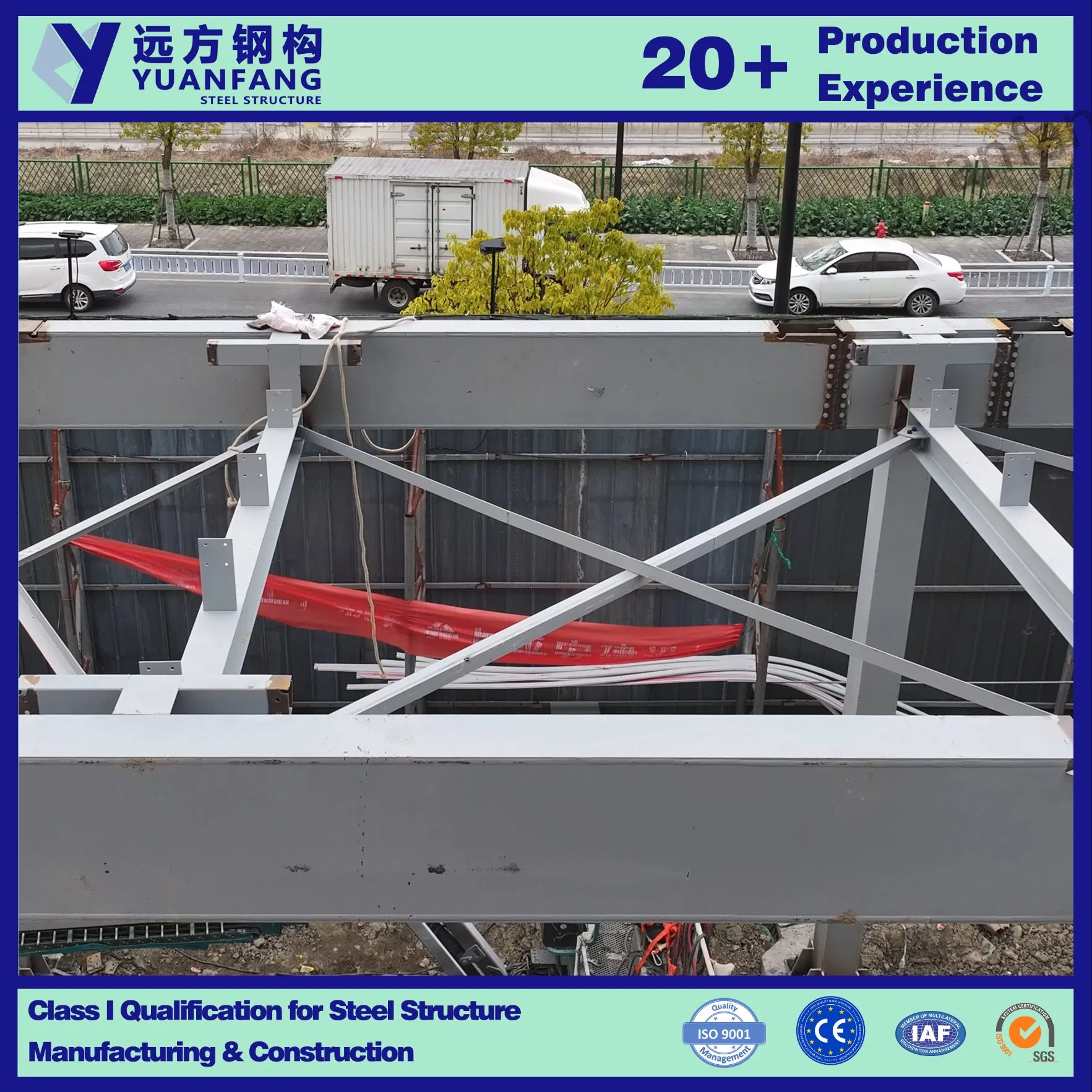Modular & Prefabricated Steel Structure Building of Light Steel Structure Guardroom