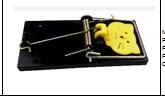 ABS Plastic Rat Trap Mouse Trap