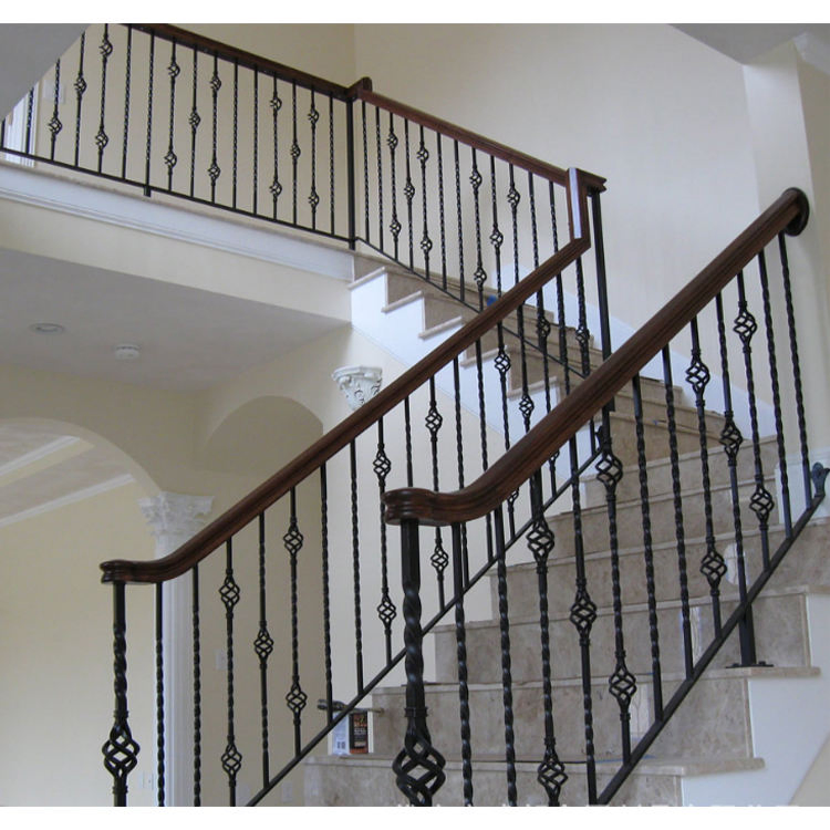 Metal Wrought Iron Balustrade for Balcony and Stairs