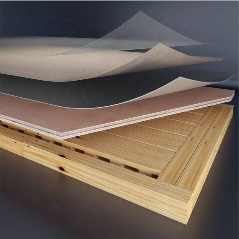 Modern Interior Melamine Door Office Hotel Bedroom House Solid Wood MDF Interior Doors