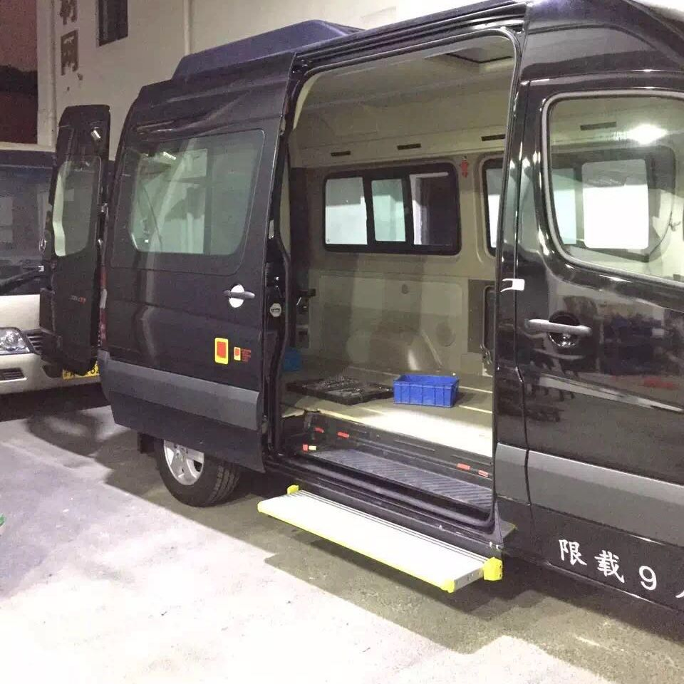 Electric Sliding Ladder for Van and Caravan with CE Certificate