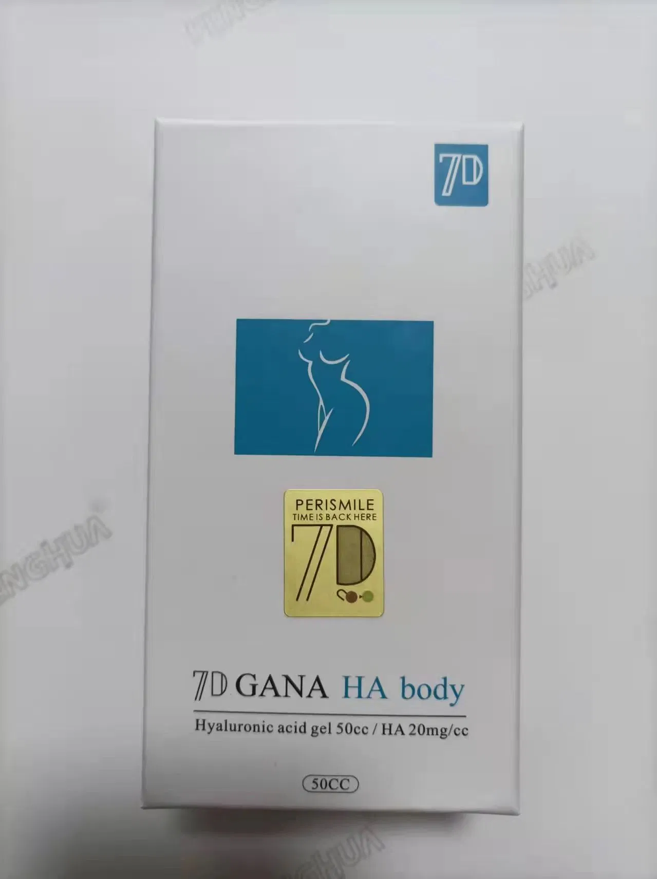 7D Bio Gana Fill Body Filler Dermal Filler Ha Hyaluron Gel 20ml 50ml Hyaluronic Acid Pre-Syringe for Beast Butt Enlargement