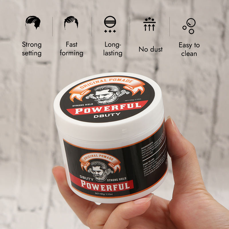 Fatazen Original Factory Wholesale Customizable High Quality Mens Matte Clay Texturizing Natural Hair Pomade Wax Styling Paste