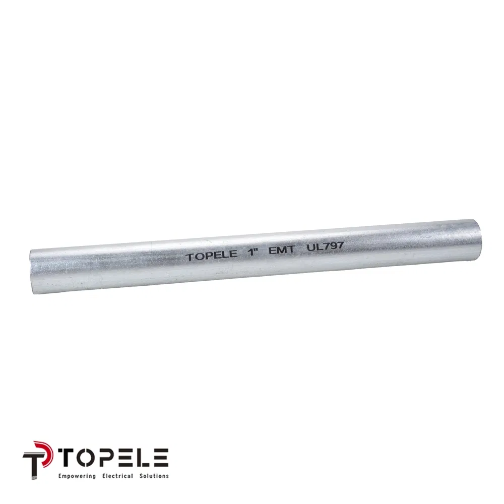 China Factory Hot Dipped Galvanized Steel Super Long Service Life EMT Conduit for Building Wiring with UL Certificate