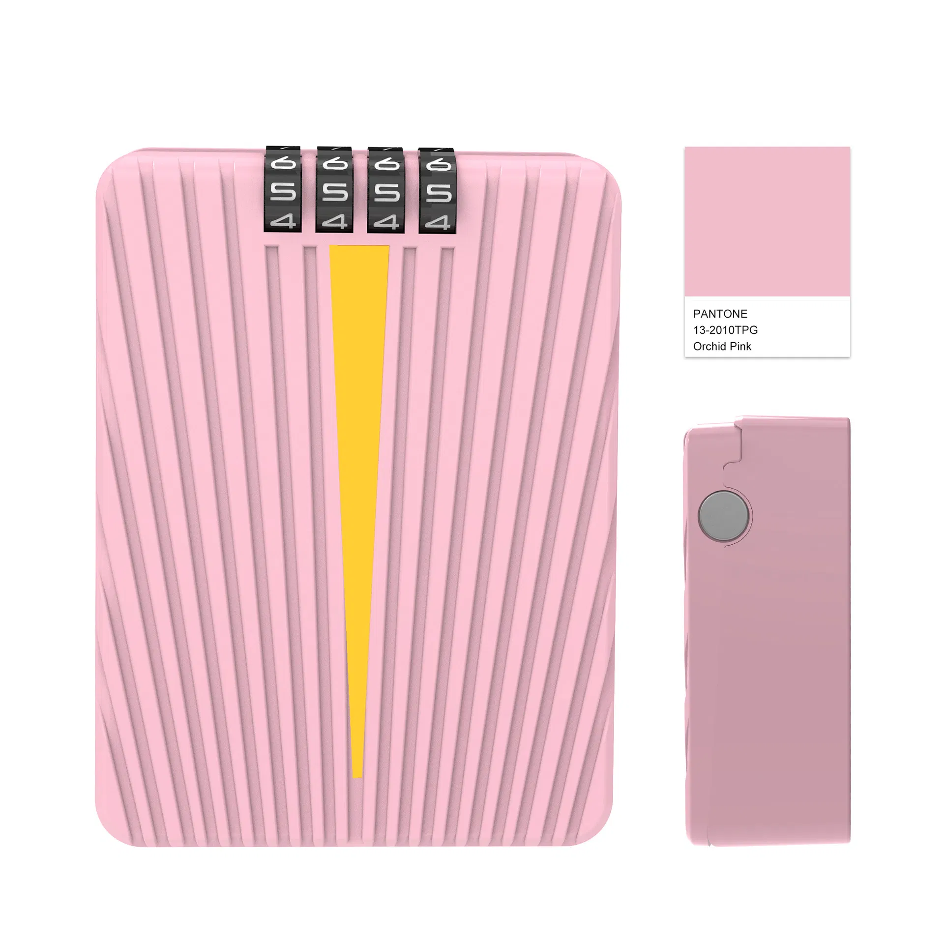 Home Office Small Desk Code Number 4 Digit Plastic Key Mini Safe Box with Combination