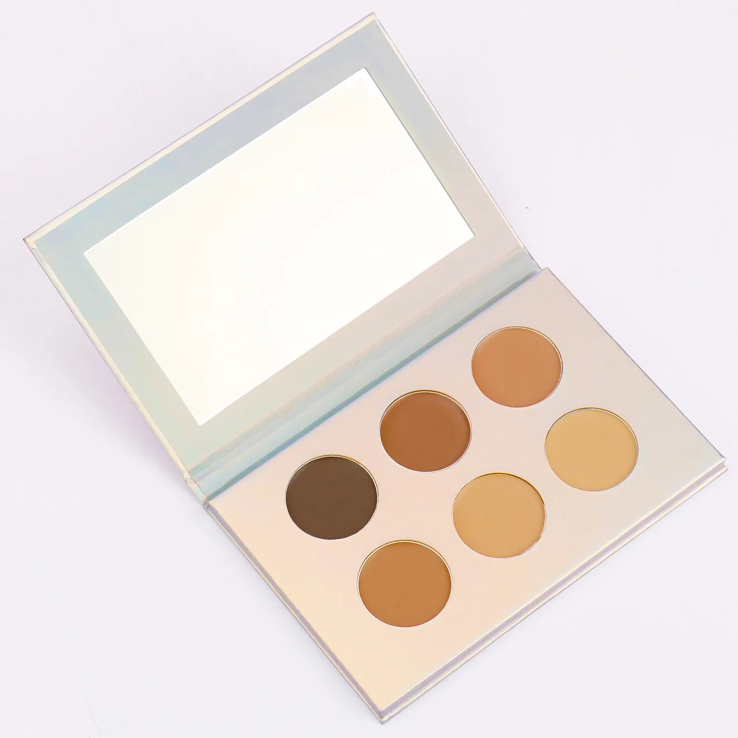Cream Concealer Palette 6 Colors Makeup Waterproof for Dark Skin Custom Logo