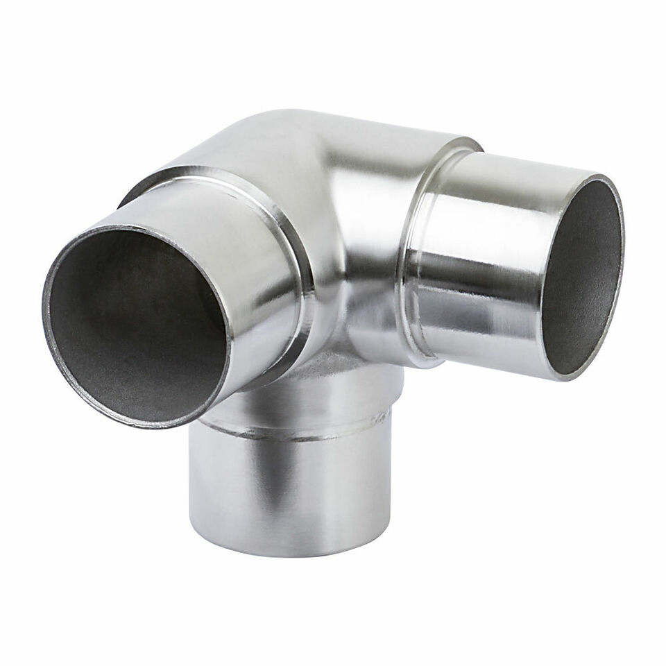 Stainless Steel 90° Curved Elbow for Staircase