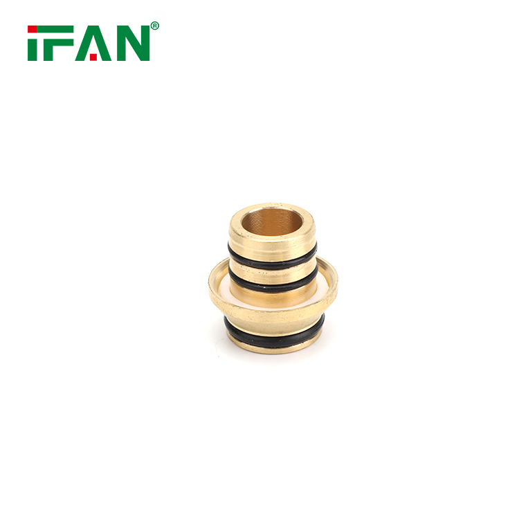 Ifan Long Service Life Quick Coupler Connector Adapter AC HVAC Brass Manifold Eurocone Adapter