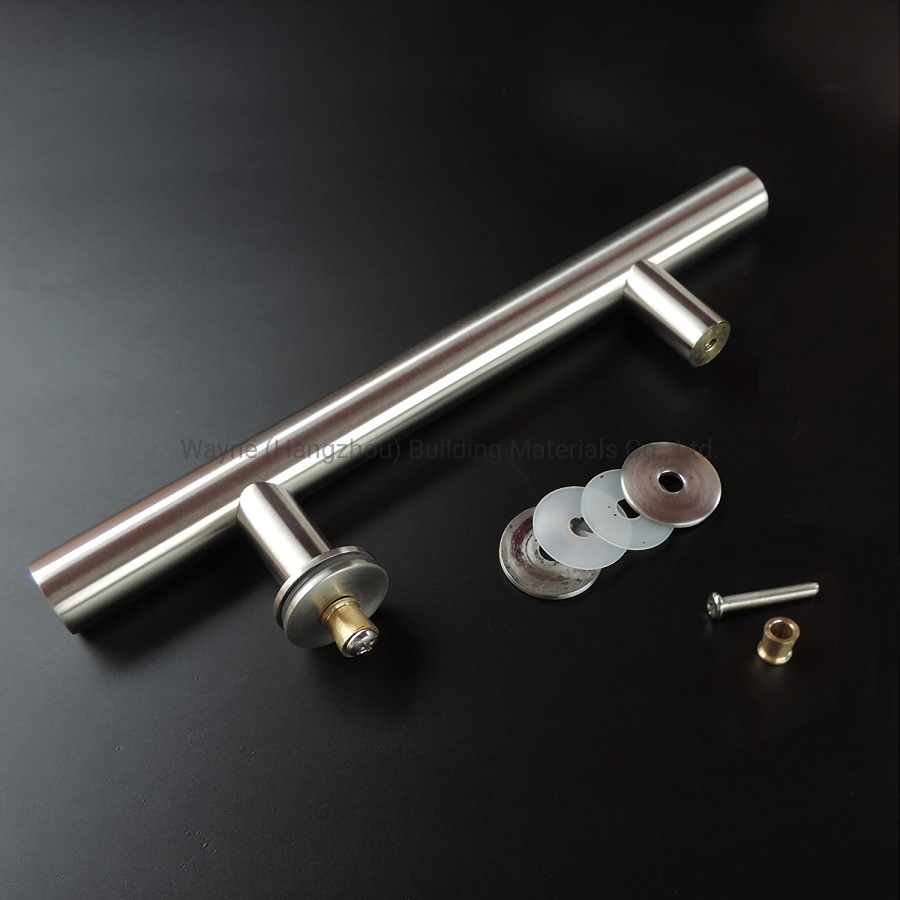 H Shape Stainless Steel Push Pull Handle Shower Bathroom Glass Door Handle Low Price China Handle Vsh2117