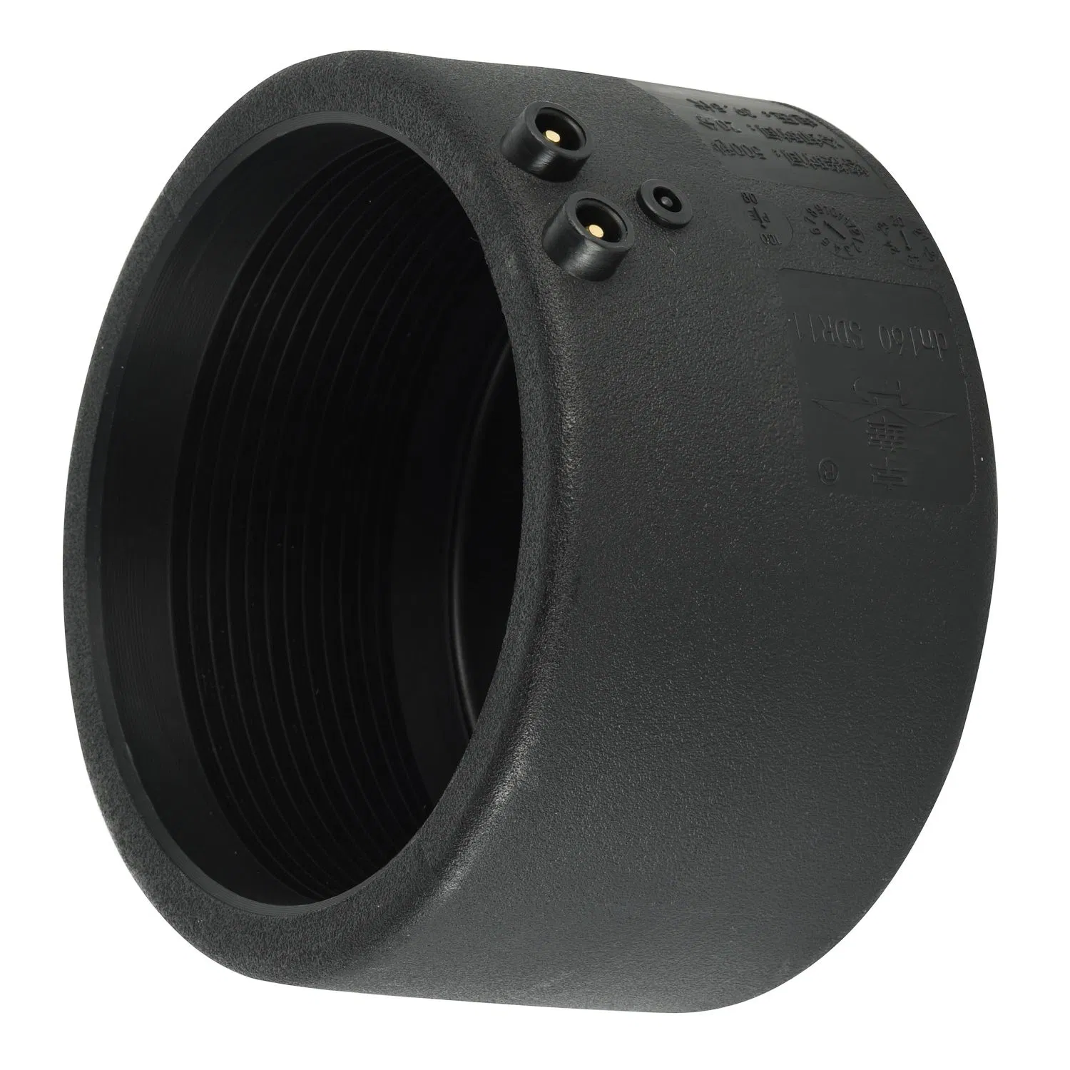 HDPE Electrofusion Fittings Electrofusion End Cap for Gas or Water