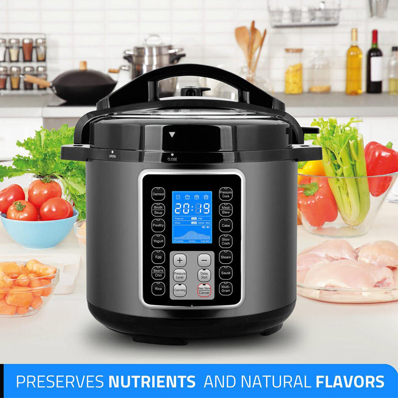 Rice Cooker Multi14-in-1commercial Stainless Steel Electric Pressure Cooker with Display