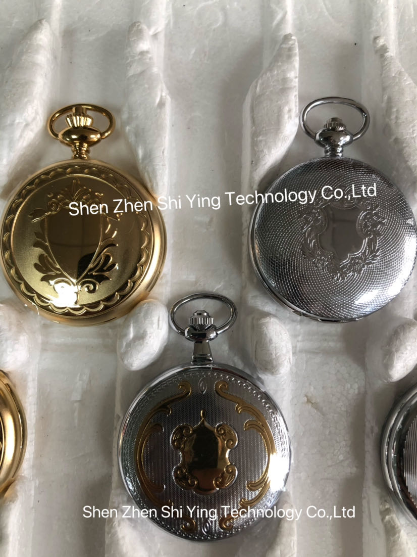 Custom Logo Men Best Quality Brass Pocket Watch with Japan Movt