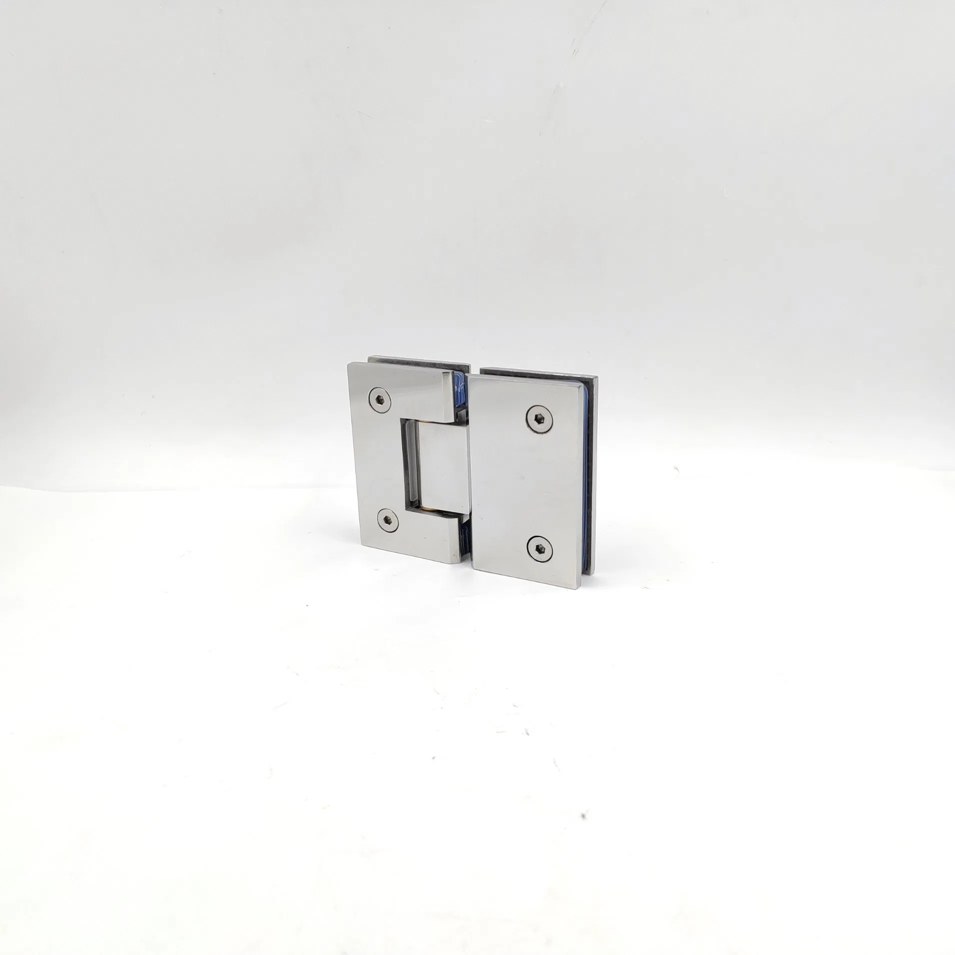 Keyi Metal Kb-180c Square 180-Degree Bathroom Glass Clamp