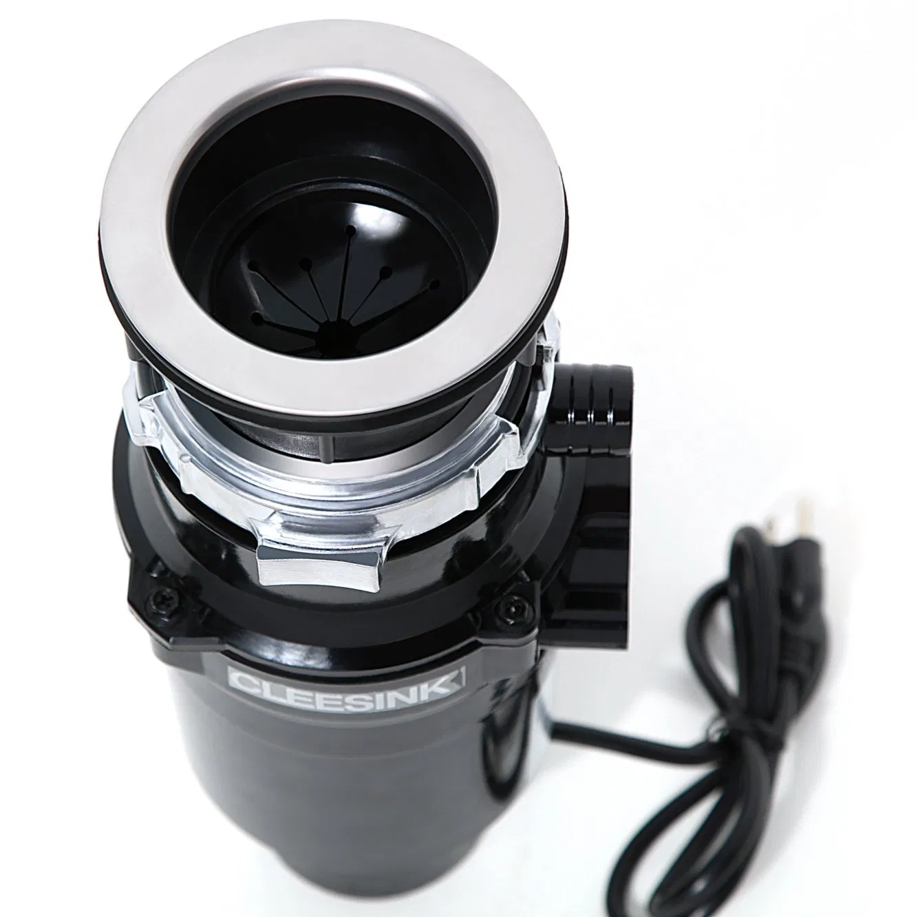 1/2HP Kitchen Sink Stainless Steel Food Waste Disposer Garbage Disposer