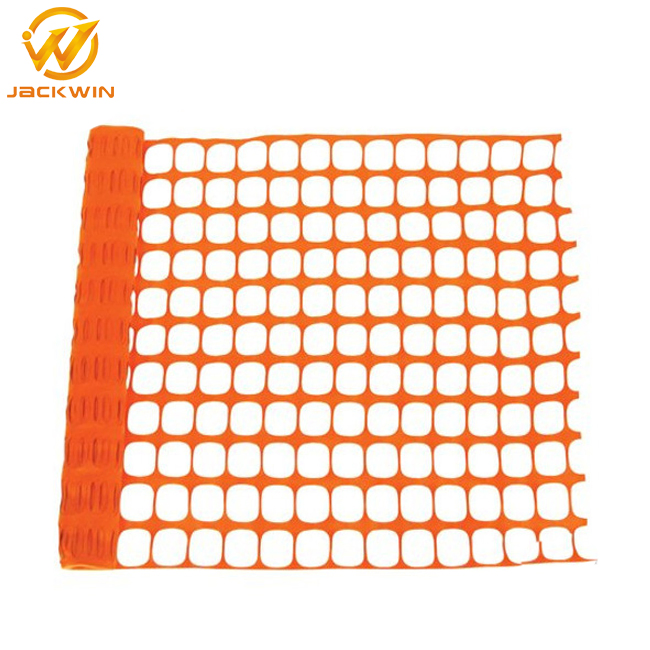 Plastic Safety Security Fence / Plastic Warning Barrier Fence / Orange Plastic Safety Fence