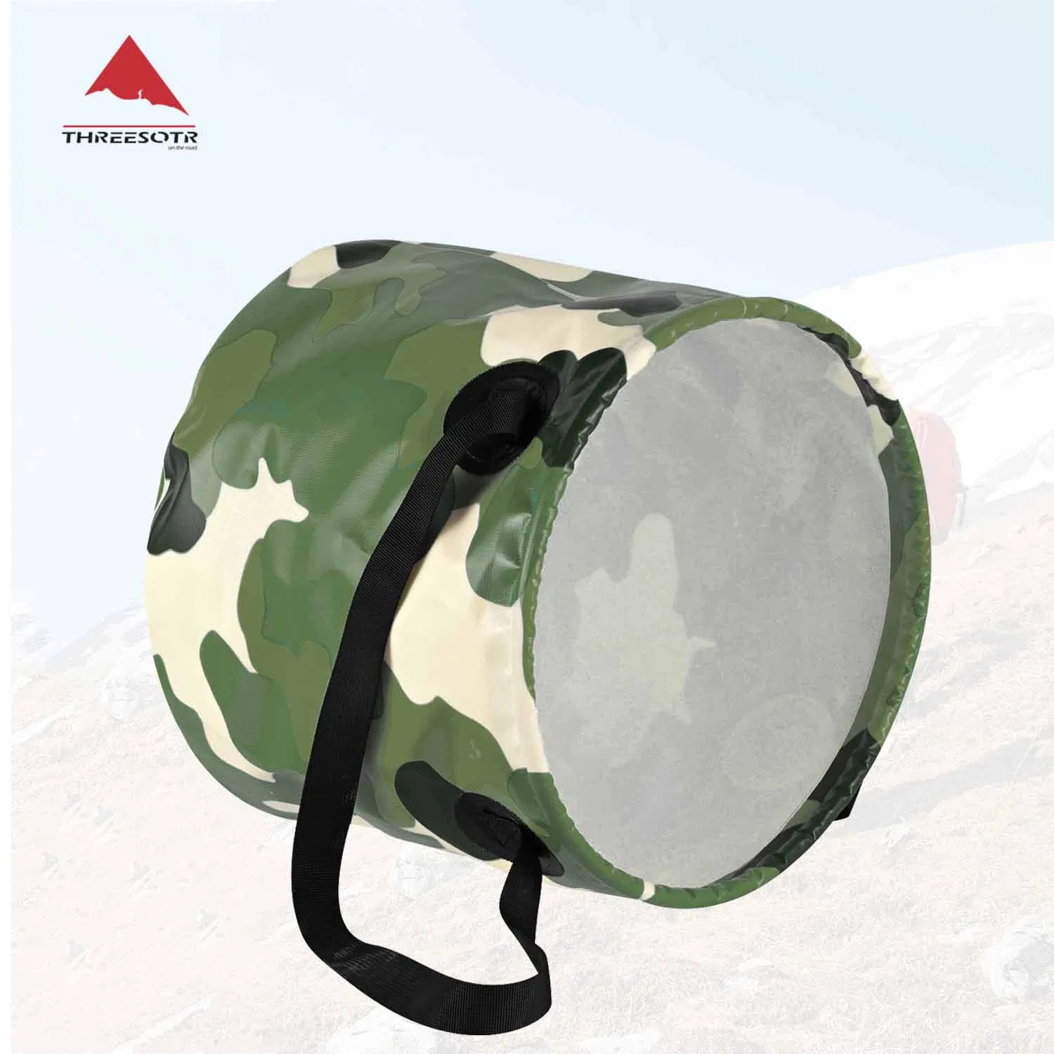 Compact and Sturdy Collapsible Water Bucket for Outdoor Adventures