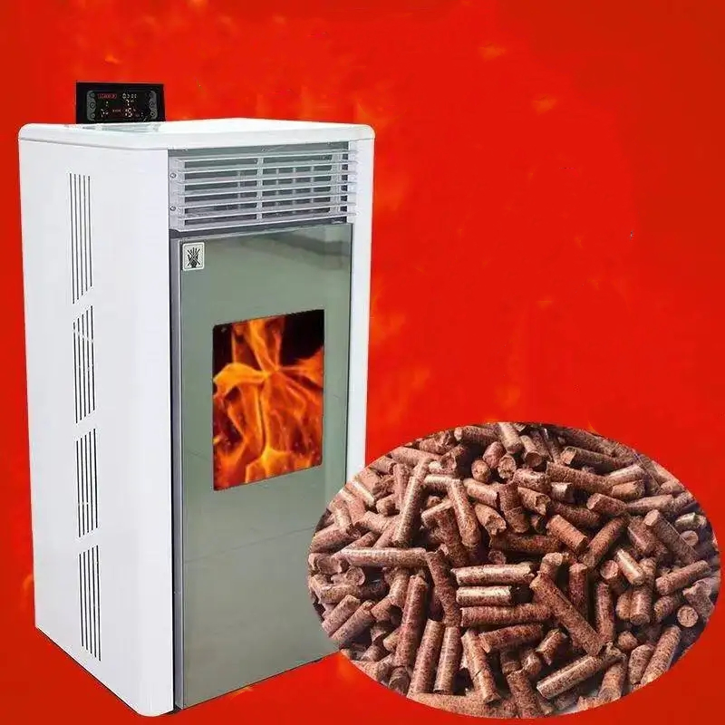Combustible Heating of Bulk Chips, Energy Wood Chips, Particles