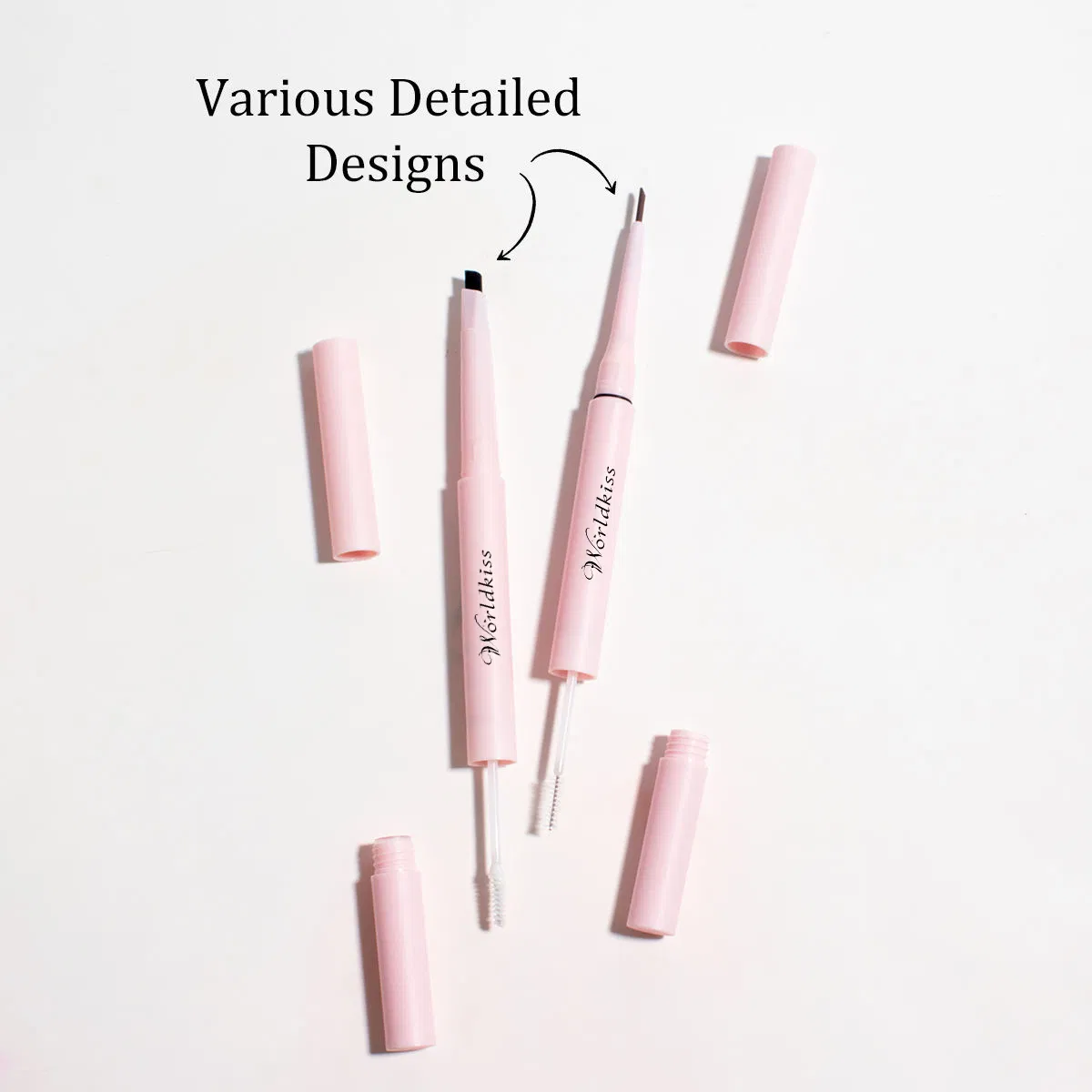 New Dual Brow Pencil Gel Long Lasting Styling Set Eyebrow Pencil