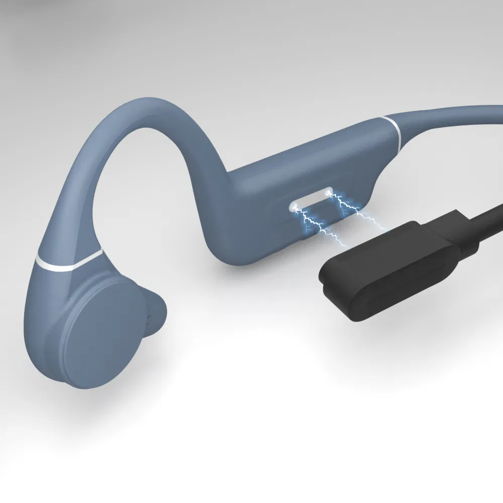 Es-998plus Wireless Headband Headphones Bone Conduction Headset Global Patented Design Open Ear Earphones with Dual Modes