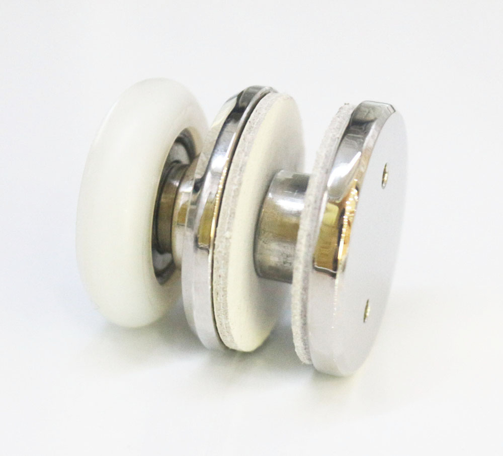 Frameless Sliding Glass Door Hanging Wheel System Hardware Accessories for 8-12mm Tempered Glass