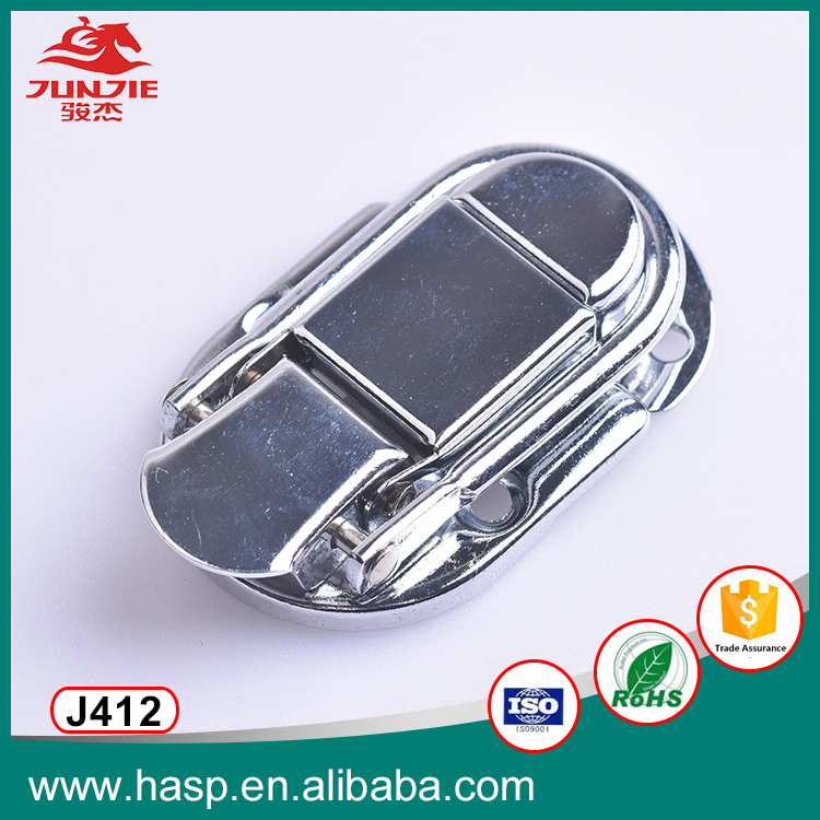 High Quality Gift Packaging Wooden Box Latch Lock Retro Buckle Latch Lock J412