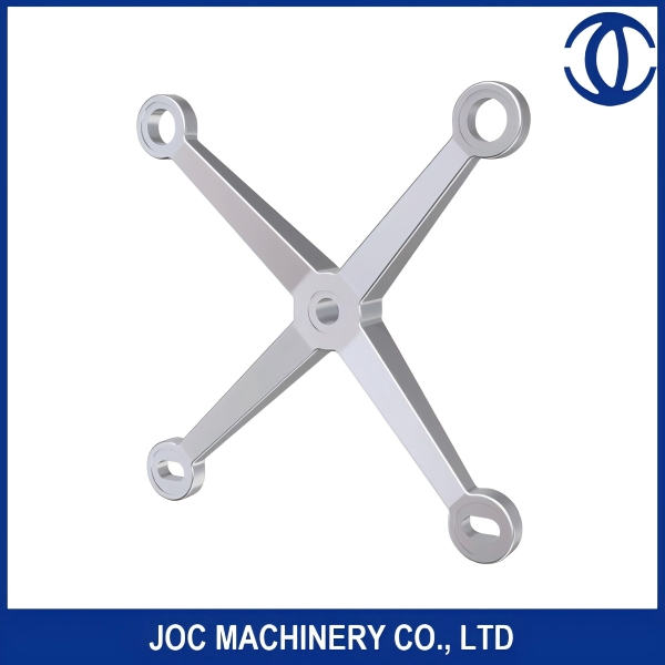 4 Ways Stainless Steel Curtain Wall Spider Glass Fittings Spider Clamp with Accessories