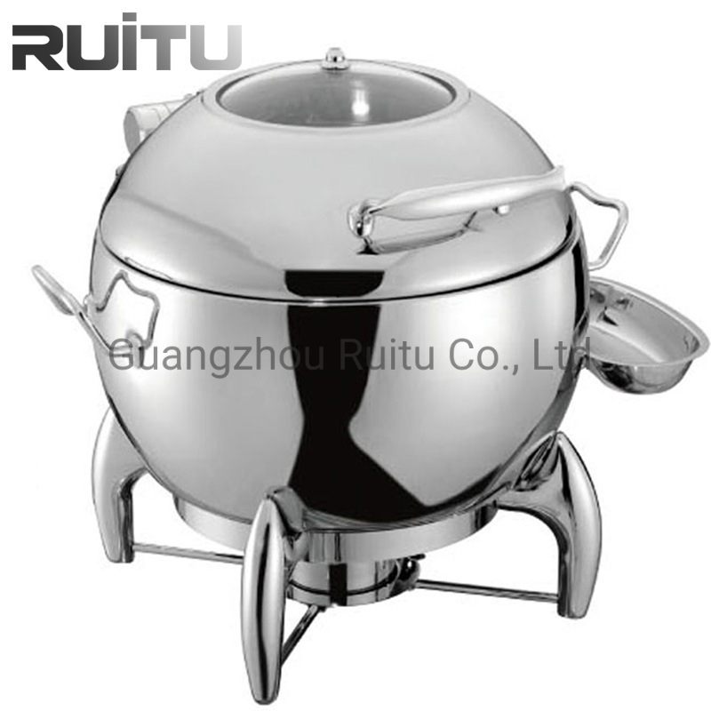 Banquet Restaurant Hotel Equipment Insulated Stainless Steel Table Top Electric Hot Pot Soup Heating Catering Buffet Food Warmer Kitchen Buffet Soup Stove