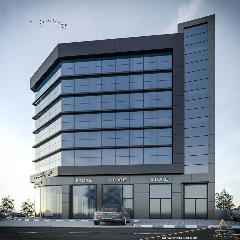 Ghana Office Building Project Frameless Glass Curtain Wall High Performance Details Price System Hotel Curtain Wall