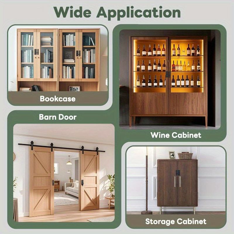 Closet Shed Pantry Bedroom Keyless Password Barn 3 Digit Combination Door Latch Hasp