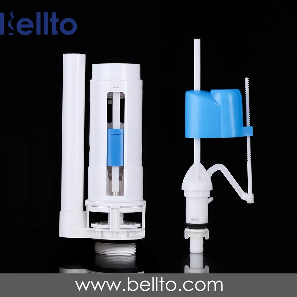 Close Coupled Toilet Tank Fittings Fill Valve Flush Valve
