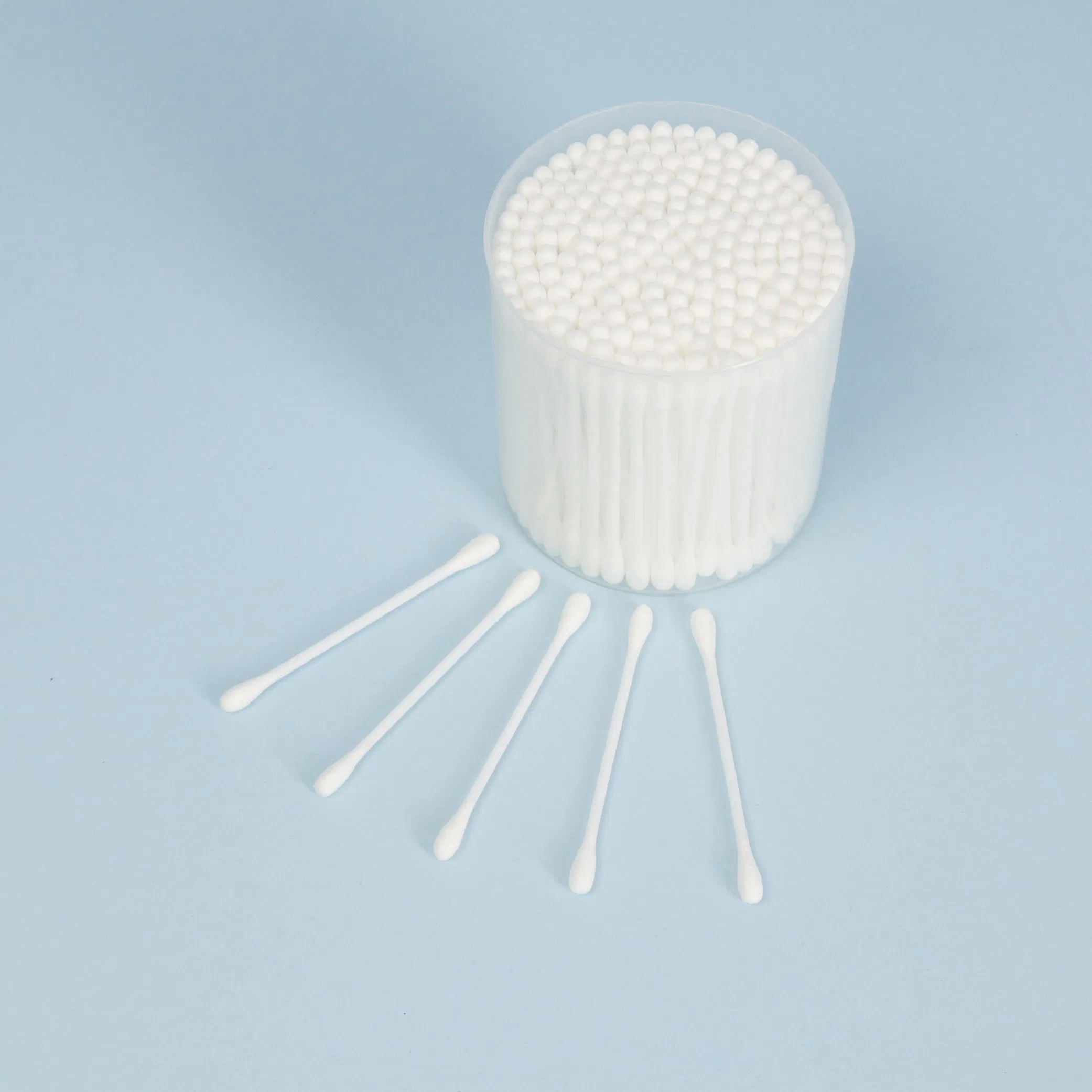 200PCS Cheap Ear Cleaning Beauty Buds Cotton Plastic Swab Cotton Ear Buds