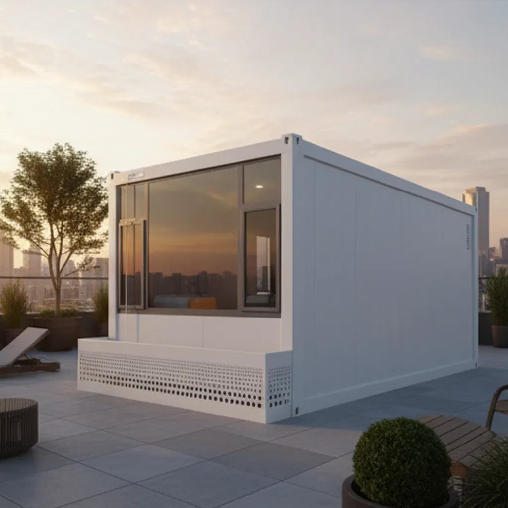Prefabricated Folding House: Modern Movable Modular Container Design