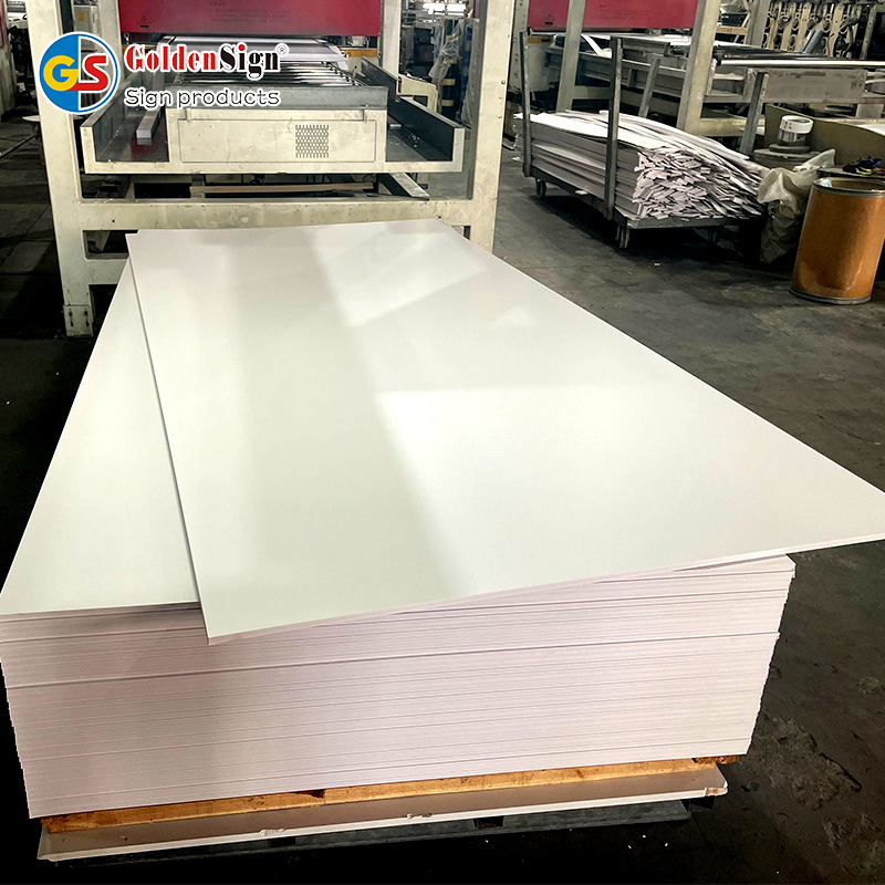 Goldensign Waterproof PVC Celuka Foam Board for Kitchen Cabinets
