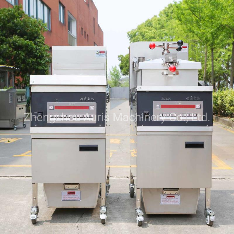 Industrial Gas Automatically Lift Open Frying Machine Electric Deep Fryers Fryer Machine with Basket