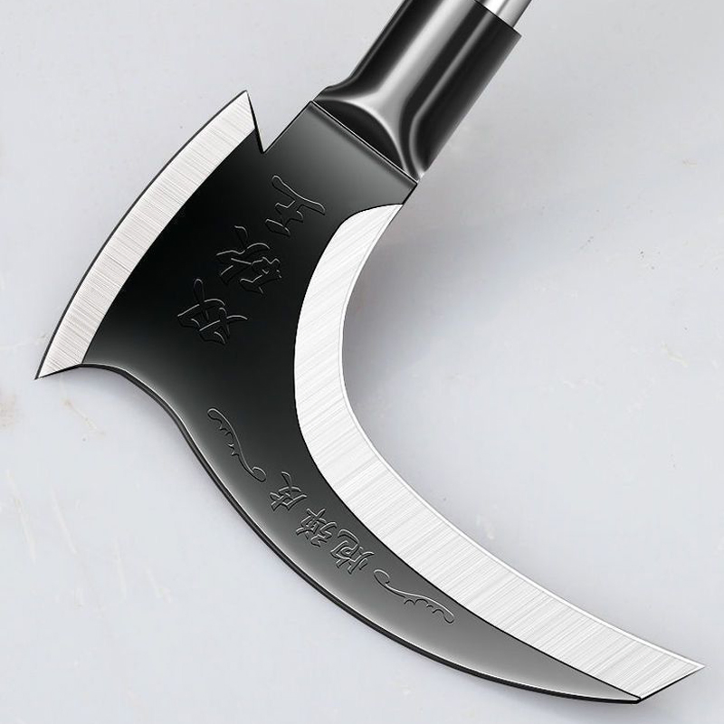 High Manganese Steel Double Scythe Agricultural Weeding and Mowing Sickle