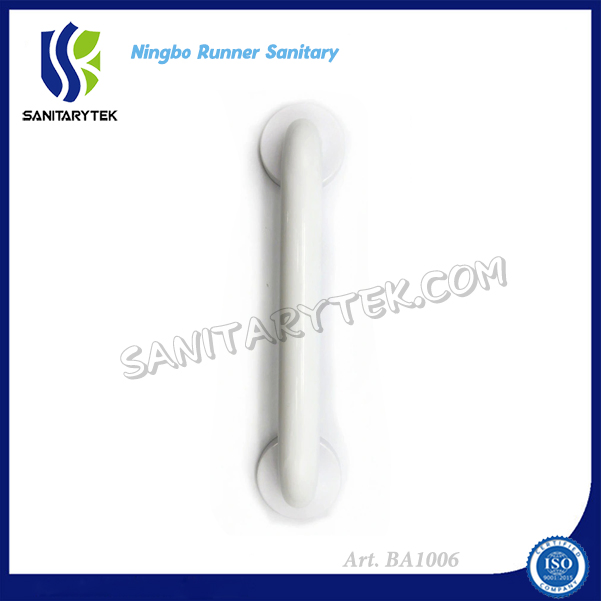 Настенный поручень для ванной, нержавеющая сталь, белый