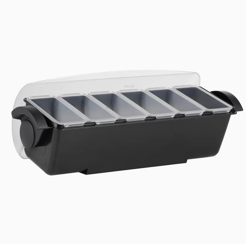Plastic Bin Food Container 2.85L Storage for Bar