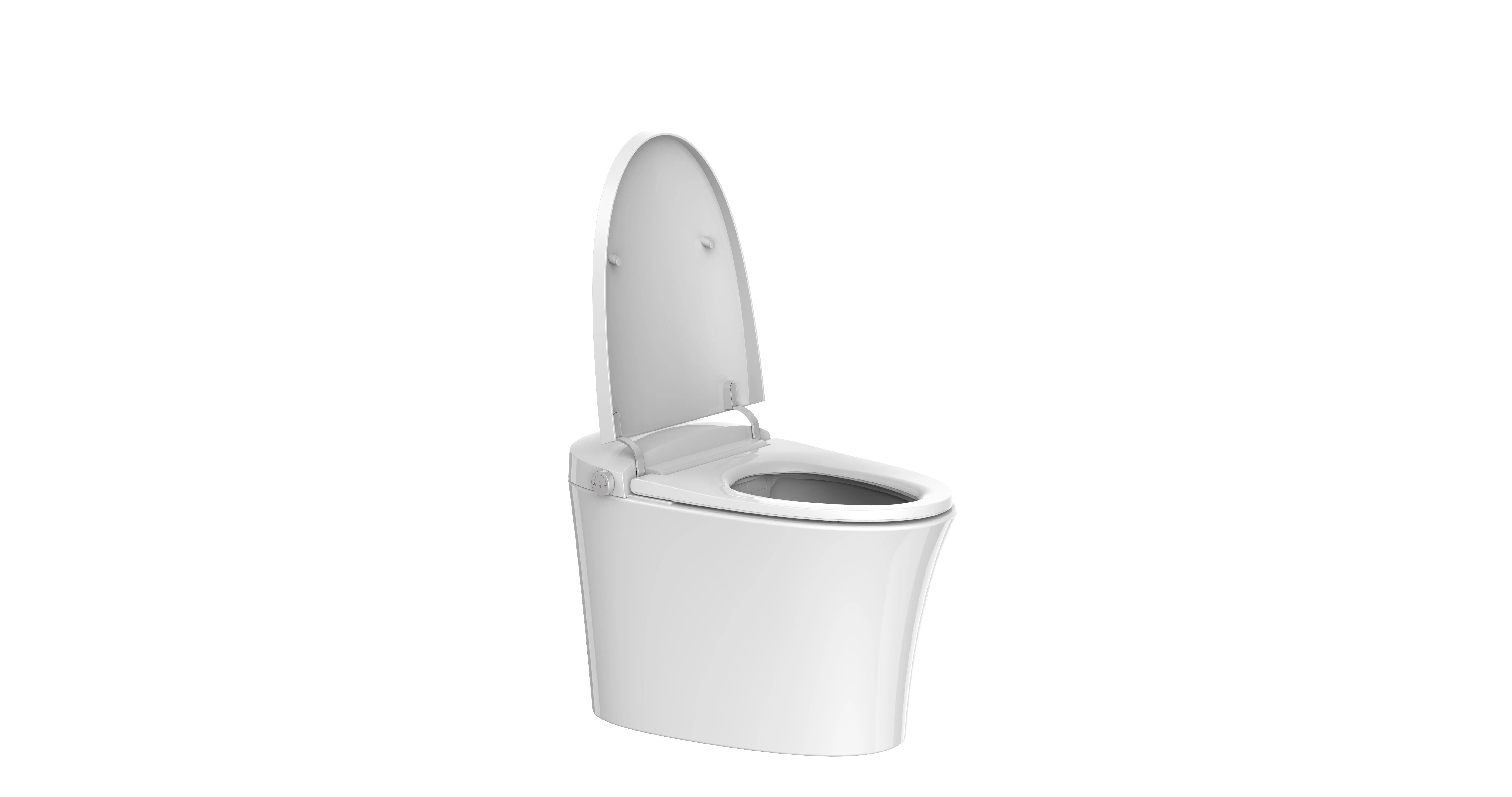 Ta-X562df Tejjer Luxury Electric Auto Flush Auto Open One Piece Ceramic Wc Intelligent Smart Bidet Toilet