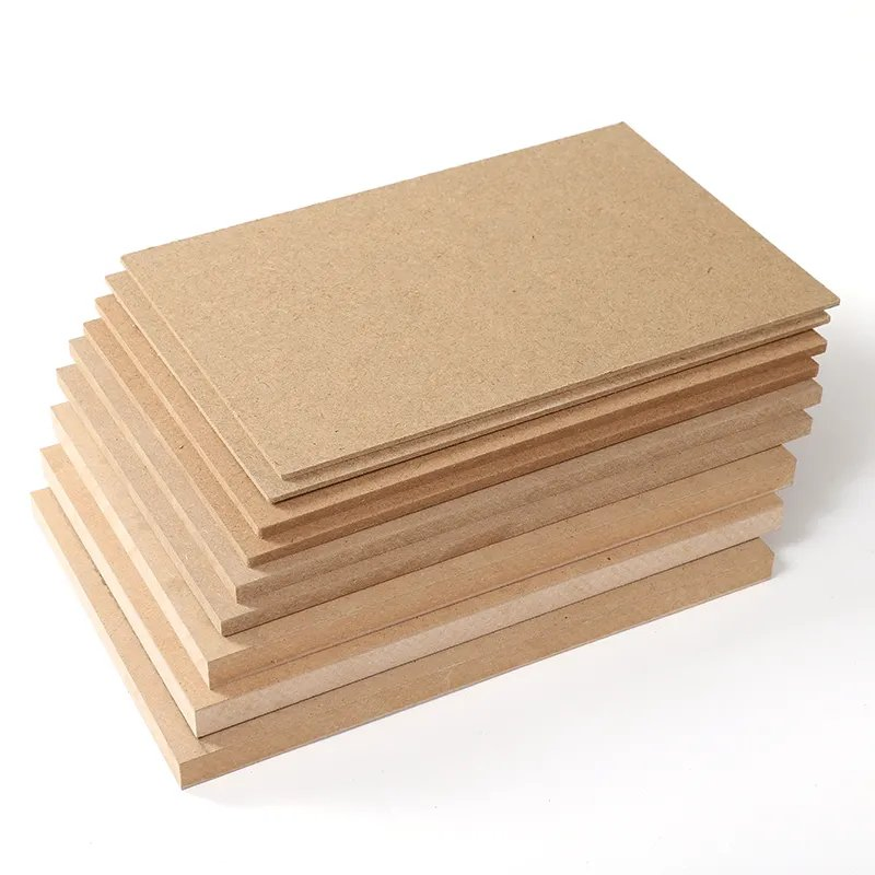 MDF Board Manufacturer 3mm Wood Natural Veneer of Plain Raw MDF Board