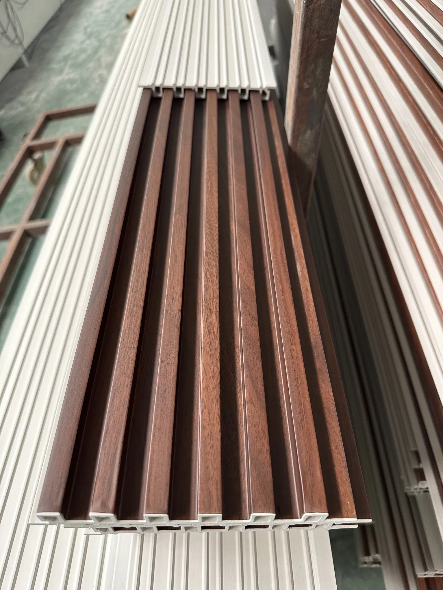 Interior WPC Panel System Combining Waterproof Performance with Contemporary Aesthetics