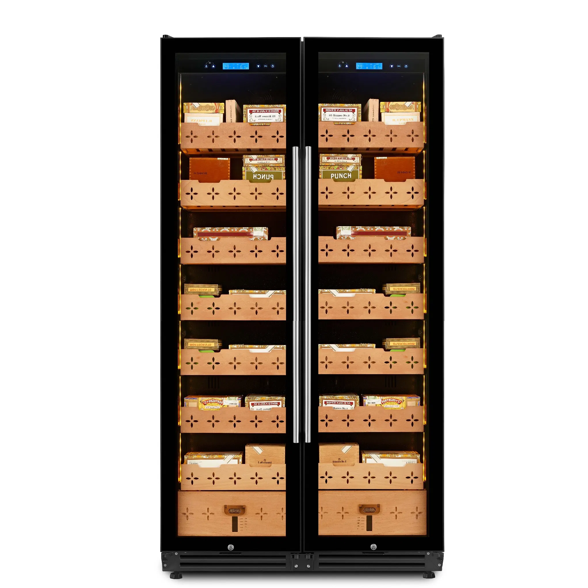 830L Fridge Refrigerator Wholesale Cigar Humidor Professional Manufacturer Cigar Cooler Electric Cigar Humidor Humidor