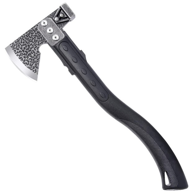 Black Outdoor Camping Survival Hammer Hatchet Axe Hand-Tools with Nylon Sheath