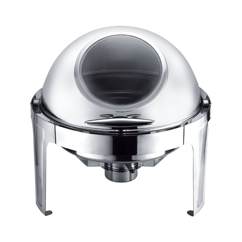 Round Restaurant Buffet Equipment Stainless Steel Chafing Dishes for Food Warmer