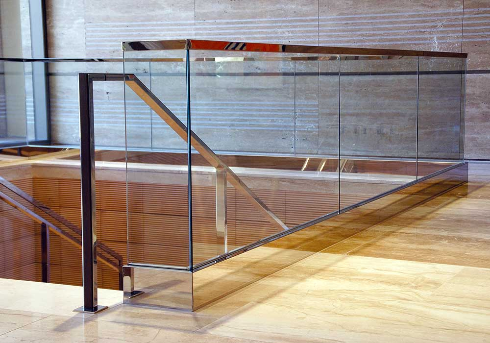 Custom Factory High Strength Anti Slip Laminated Tempered Glass Floor